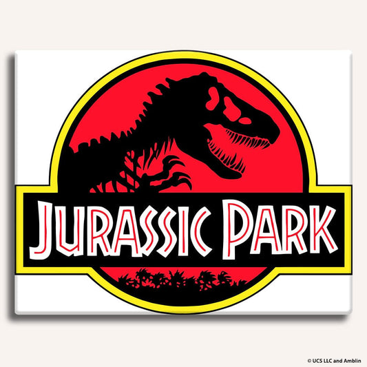 Jurassic Park - Paint By Numbers Kit 15.7" x 19.7" (40x50cm) Craft Hub