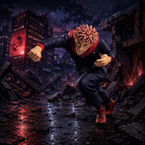 Jujutsu Kaisen Yuji Itadori Statue - ReRun ANlMEHOME