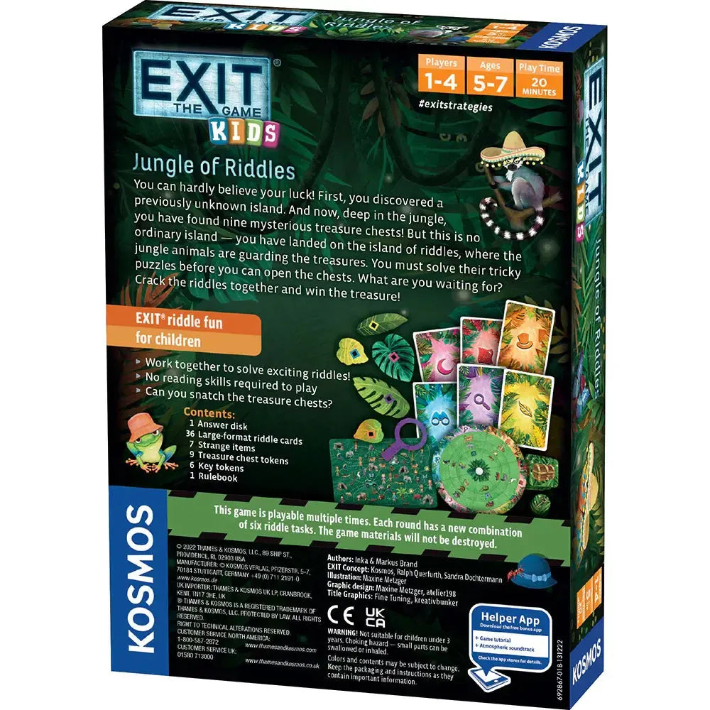 Jungle of Riddles for Kids - Exit the Escape Room Game - Kosmos