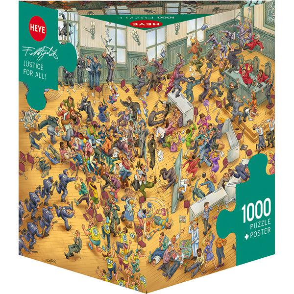 Justice for All! 1000 Piece Jigsaw Puzzle Heye Puzzle Merchant