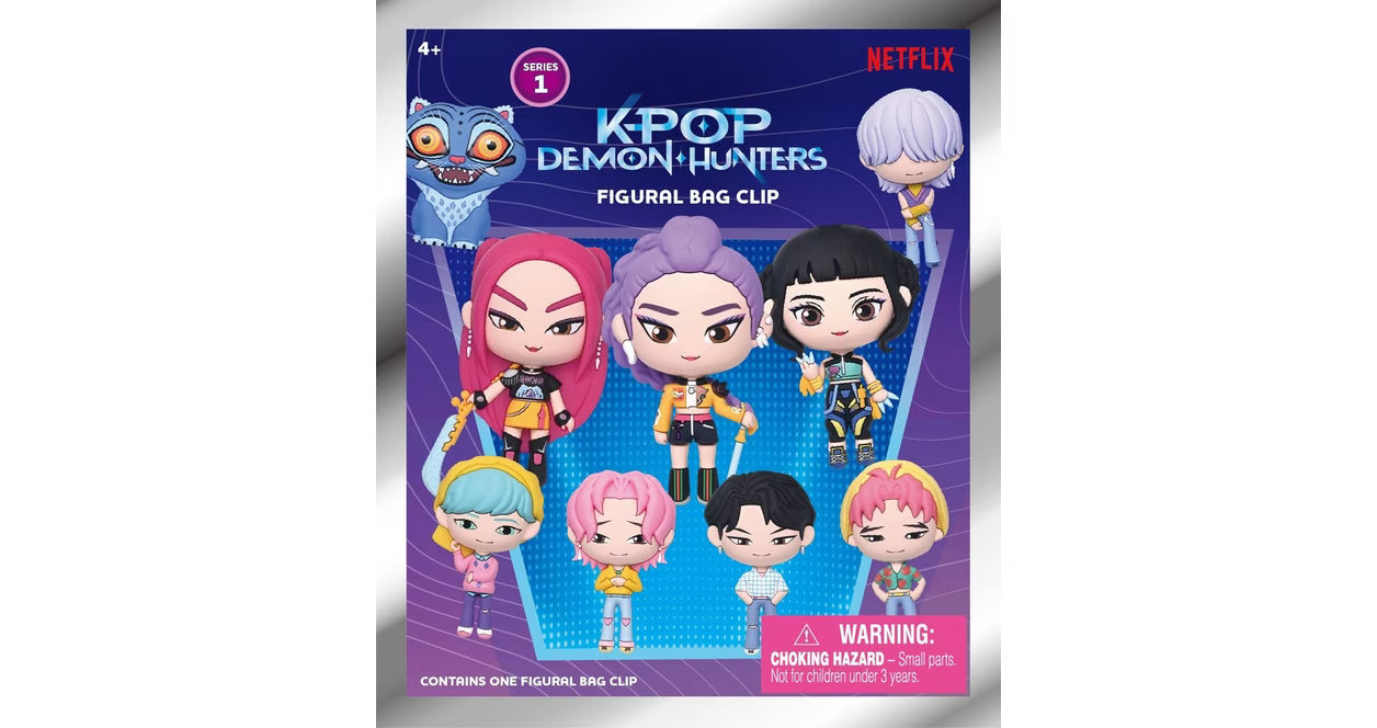 KPop Demon Hunter Series 1 3D Foam Bag Clip Blind Bag by Monogram Super Anime Store
