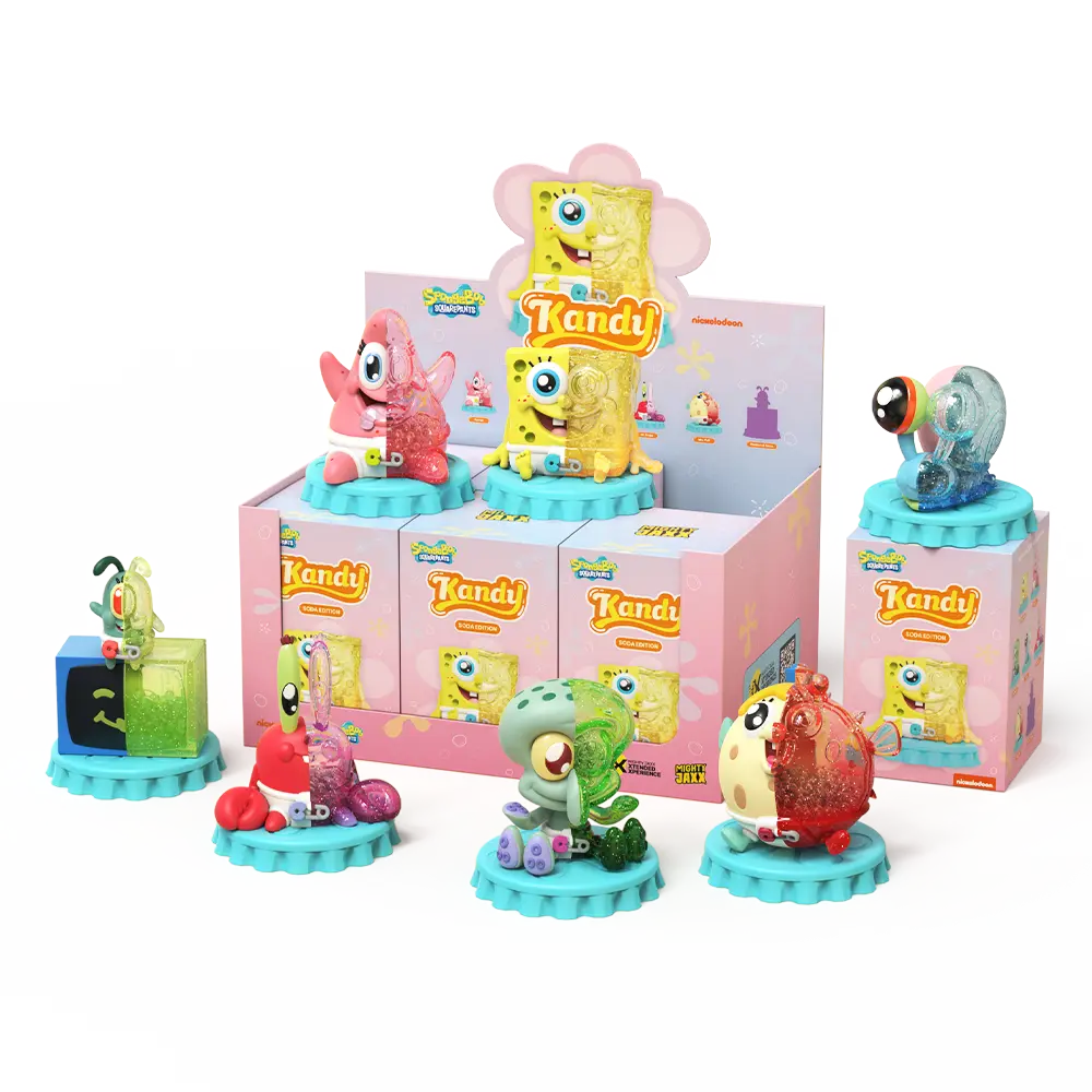 Kandy X SpongeBob SquarePants (Soda Edition) Blind Box (1 Blind Box) Super Anime Store