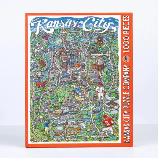 Kansas City 1000 Piece Jigsaw Puzzle Birdie