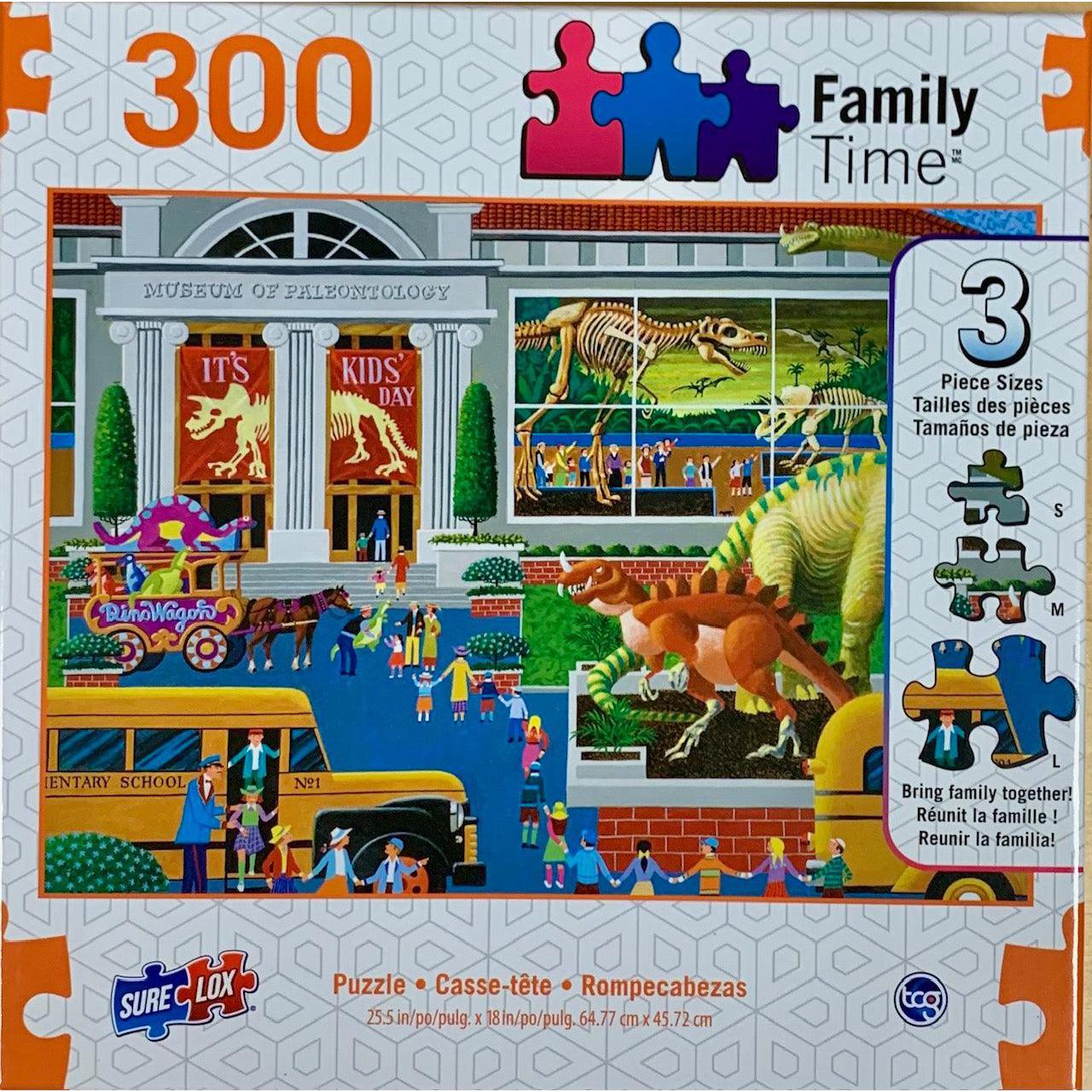 Kids Day at the Museum Family Time 300 Piece Jigsaw Puzzle Sure Lox Puzzle Merchant