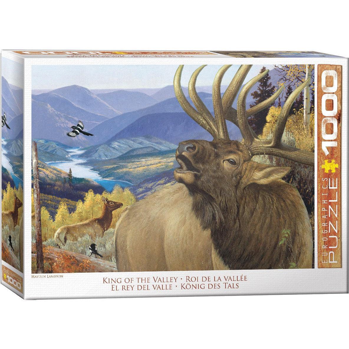 King of the Valley 1000 Piece Jigsaw Puzzle Eurographics Puzzle Merchant