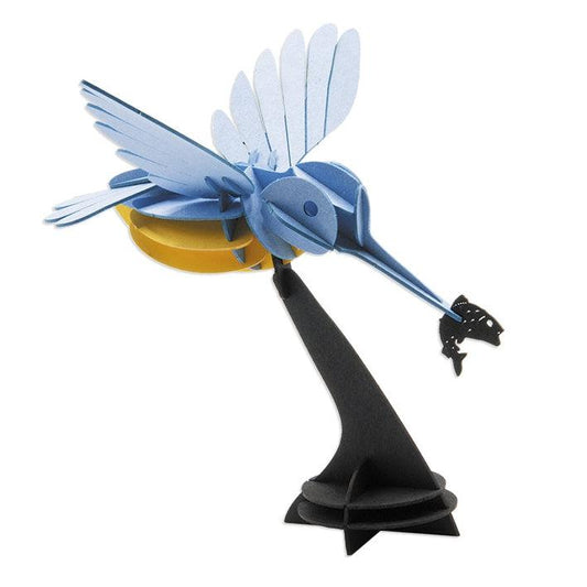 Kingfisher 3D Cardboard Model Kit Fridolin Puzzle Merchant
