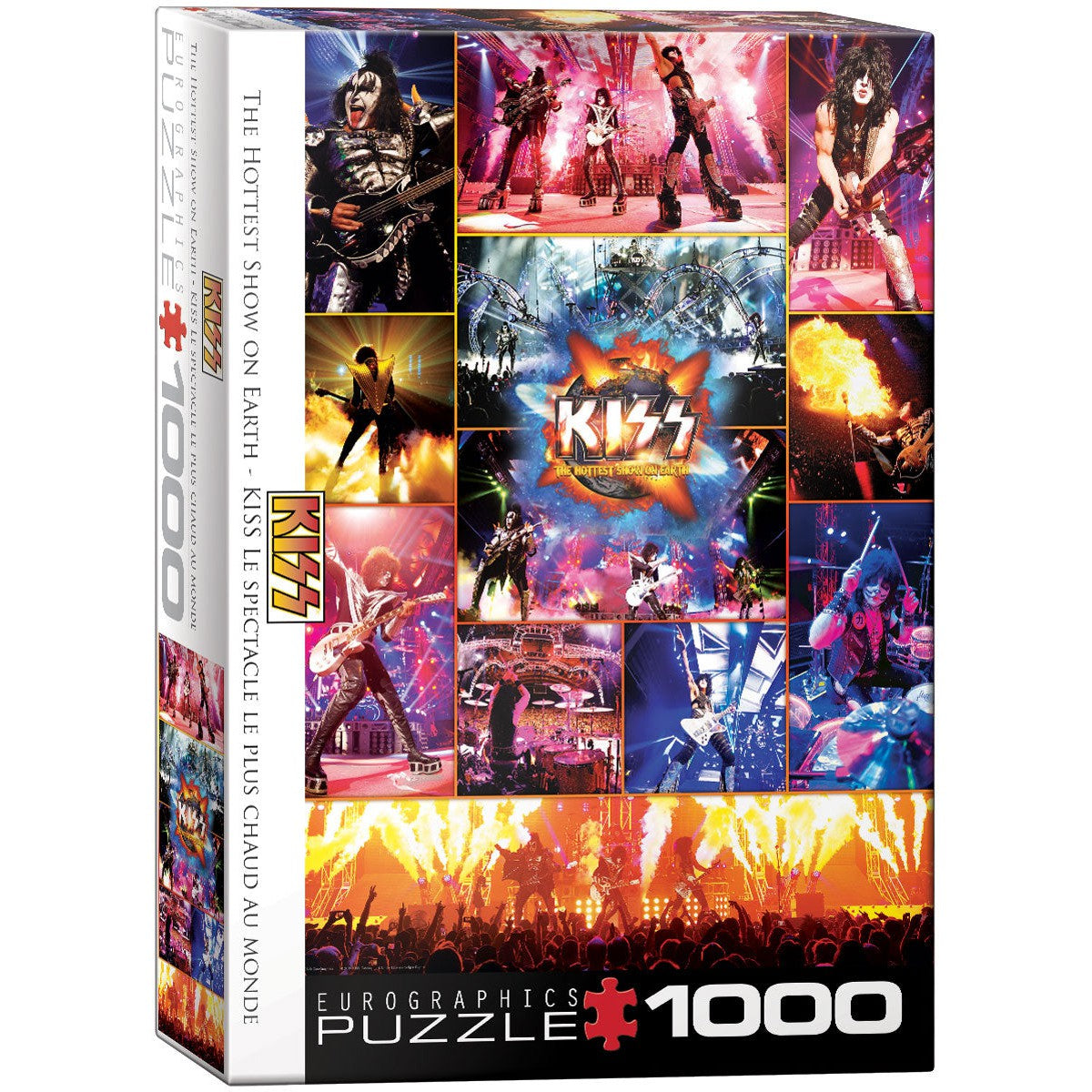 Kiss - The Hottest Show on Earth 1000 Piece Jigsaw Puzzle Eurographics Puzzle Merchant