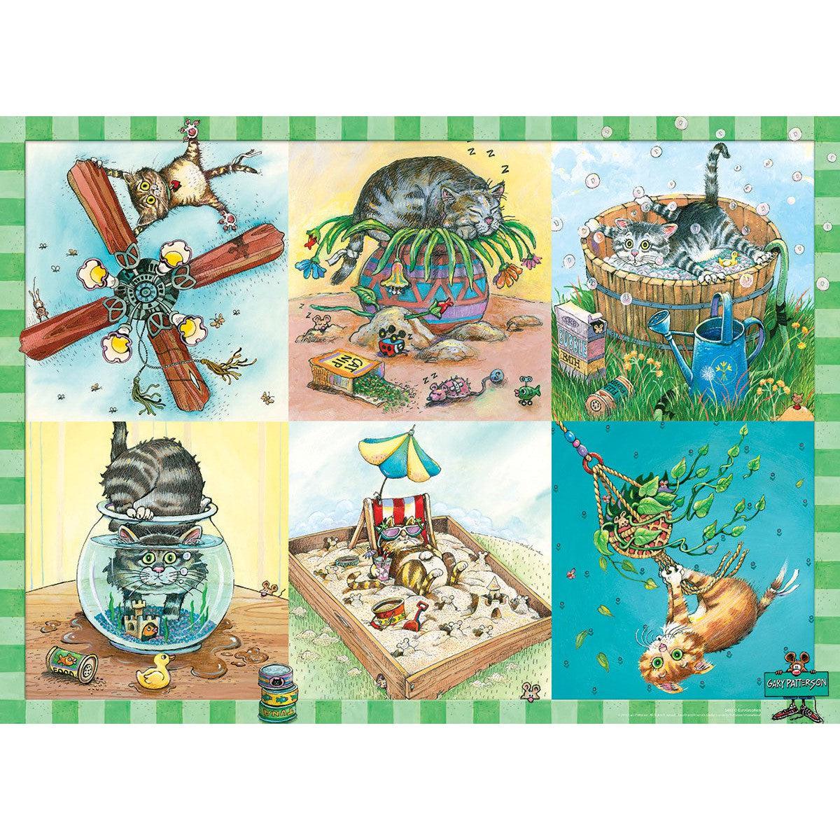 Kitten Trouble 100 Piece Jigsaw Puzzle Eurographics