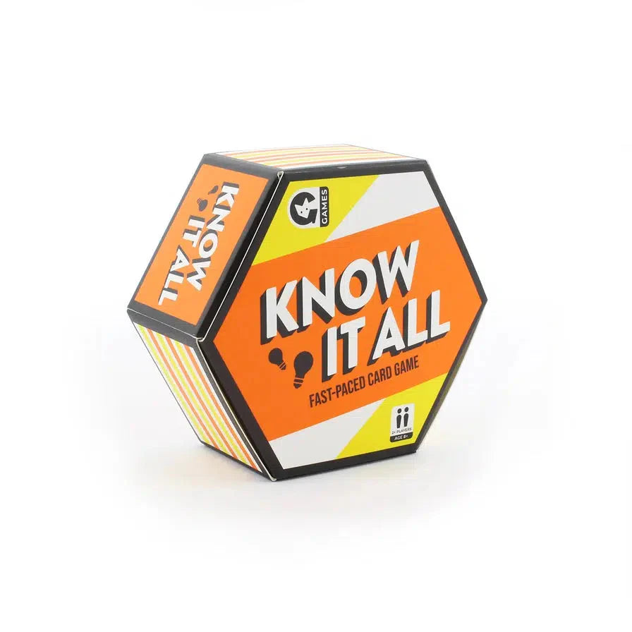 Know it All Trivia Card Game Ginger Fox Puzzle Merchant
