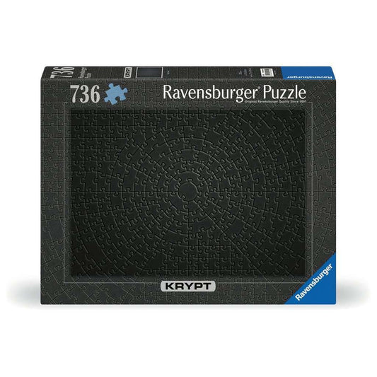 Krypt Black 736 Piece Jigsaw Puzzle Ravensburger Puzzle Merchant