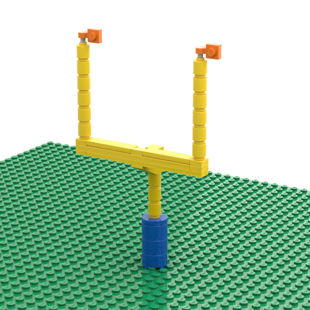Football Field Goal Post made using LEGO parts B3 Customs