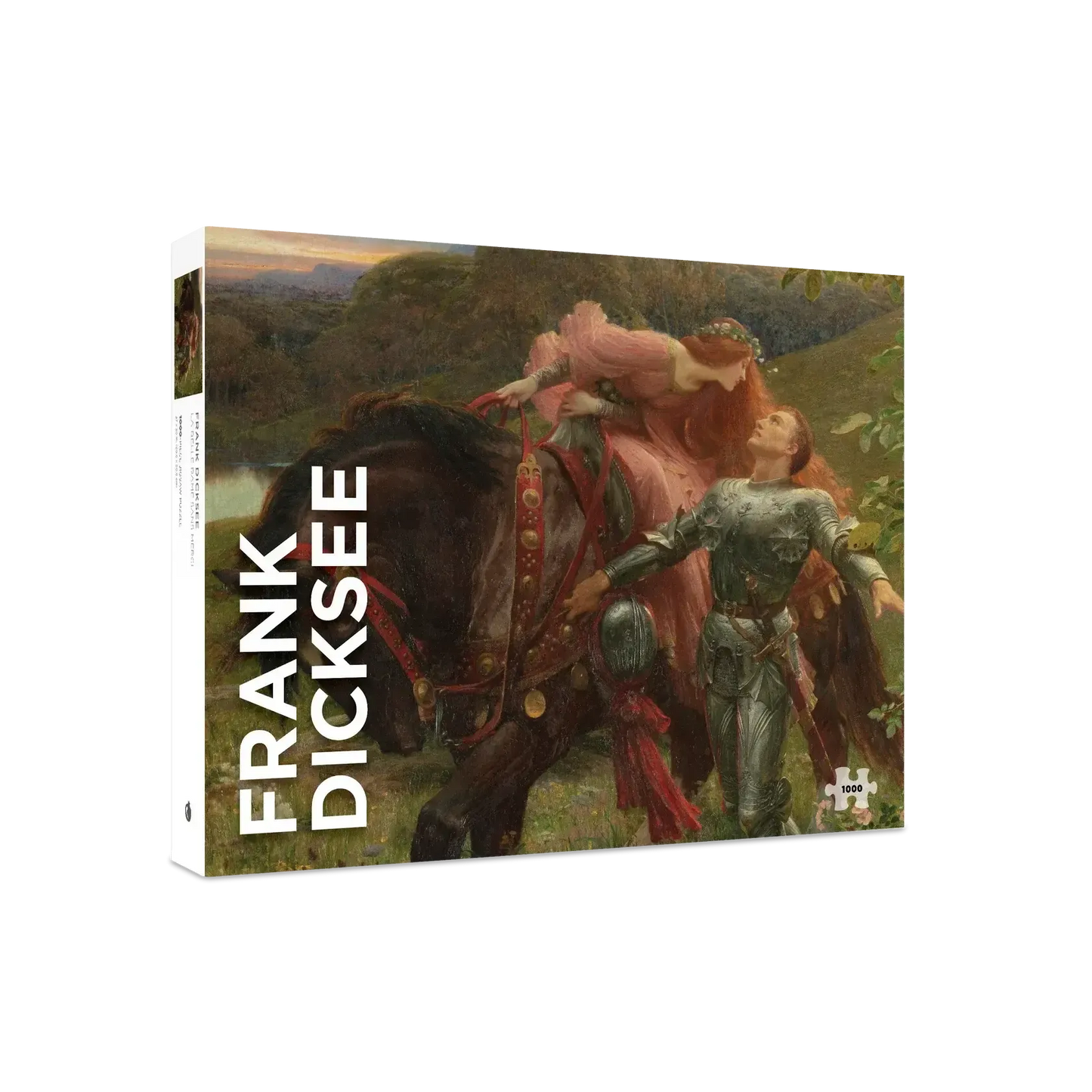 La Belle Dame Merci by Dicksee 1000 Piece Jigsaw Puzzle Pomegranate