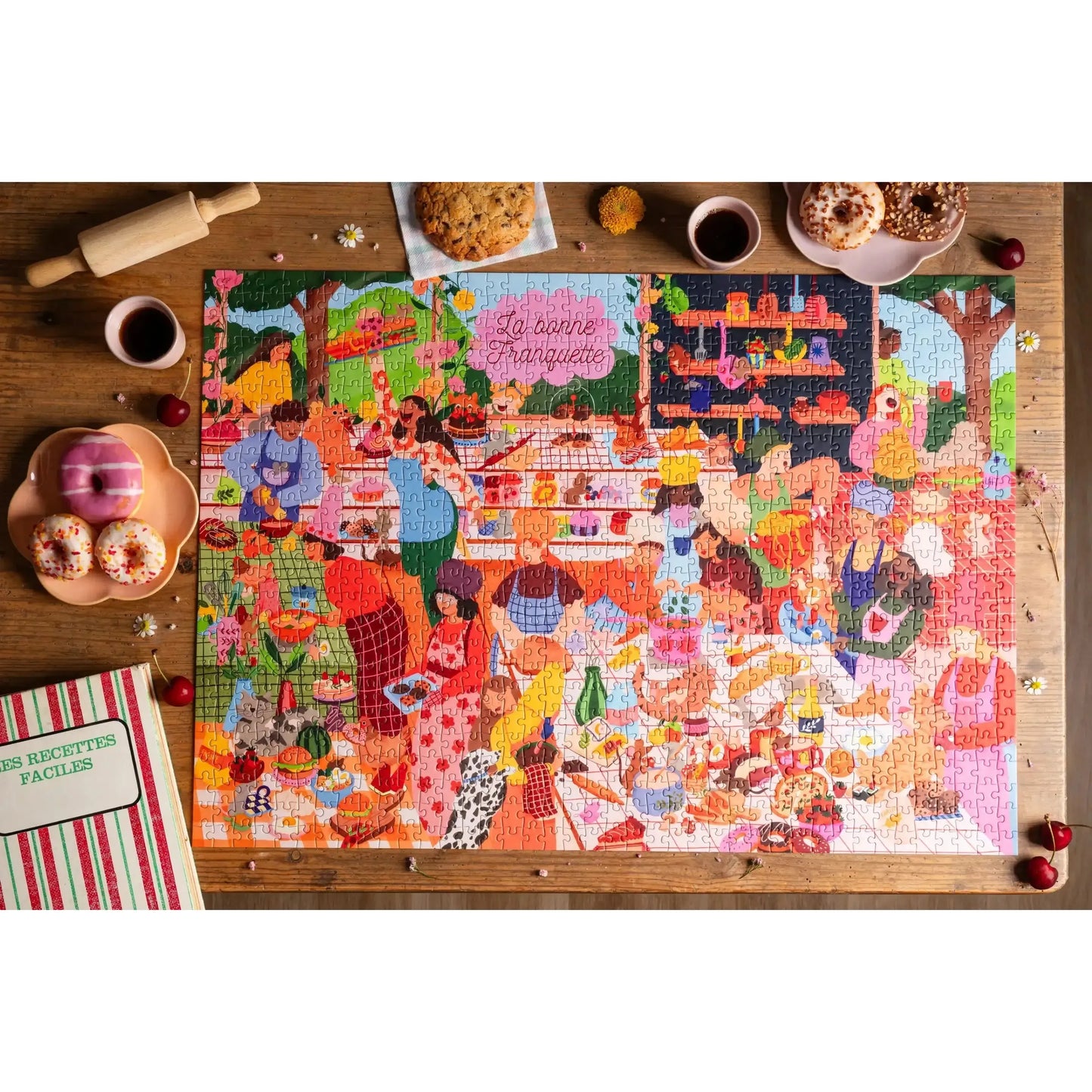 La Bonne Franqutte 1000 Piece Premium Jigsaw Puzzle Trevell