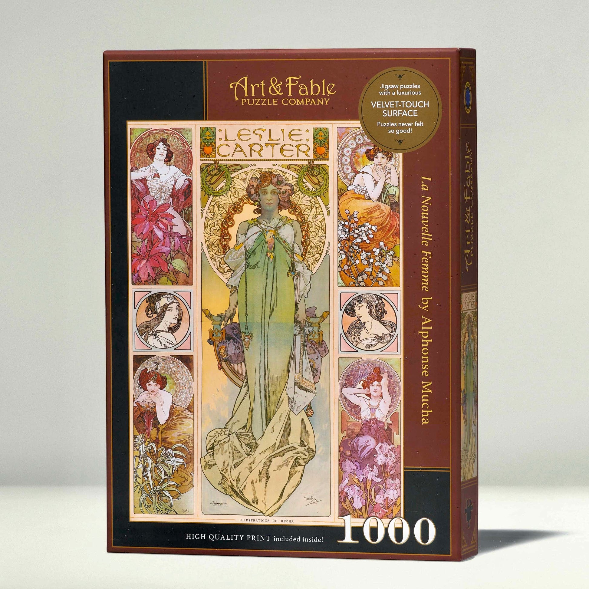 La Nouvelle Femme 1000 Piece Premium Jigsaw Puzzle Art & Fable Puzzle Merchant