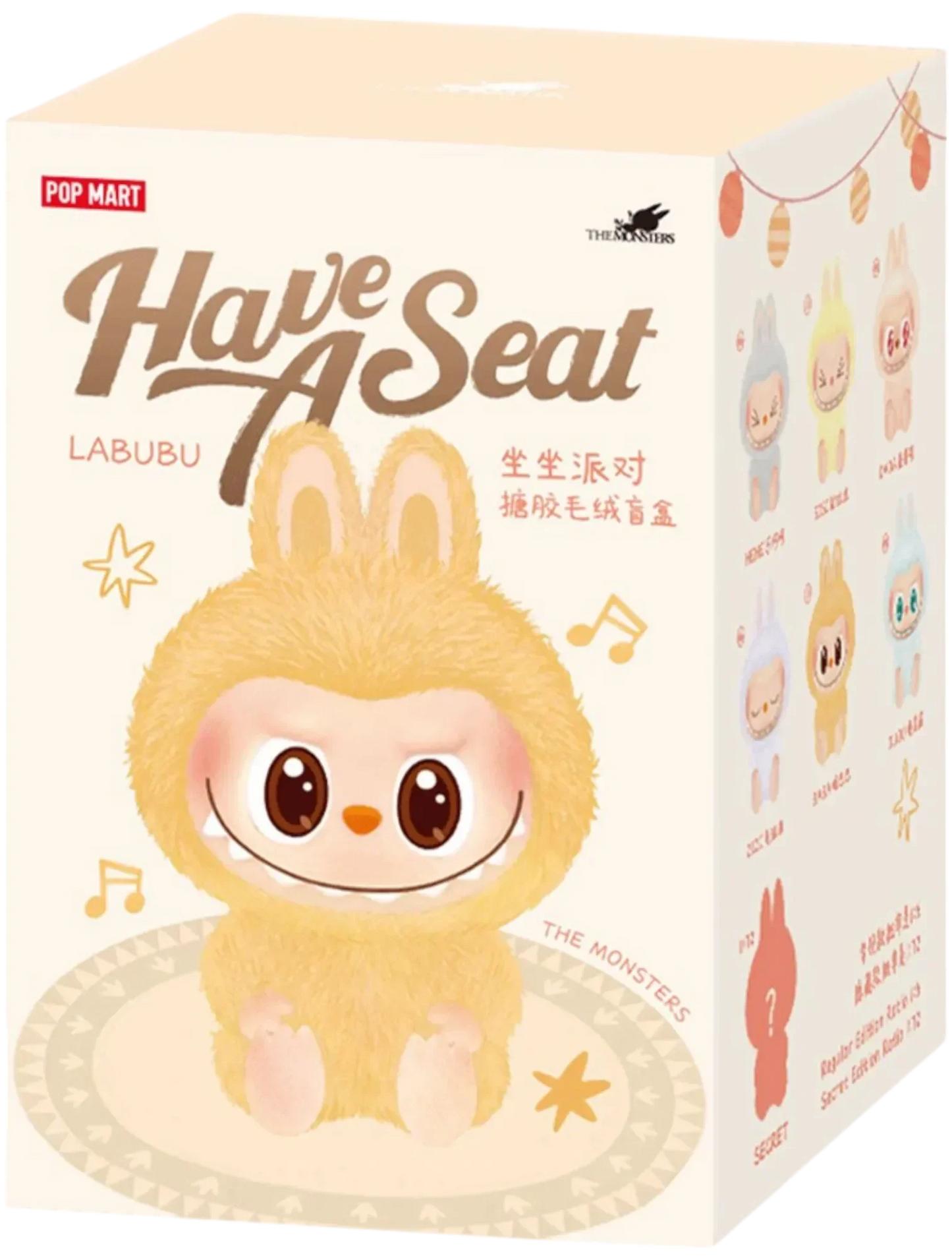 THE MONSTERS - Have a Seat Vinyl Plush Blind Box Trading Card World