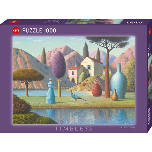 Lady in Blue Timeless 1000 Piece Jigsaw Puzzle Heye Puzzle Merchant