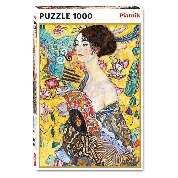 Lady with a Fan 1000 Piece Jigsaw Puzzle Piatnik Puzzle Merchant