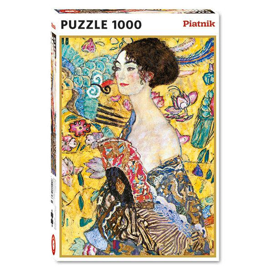 Lady with a Fan 1000 Piece Jigsaw Puzzle Piatnik Puzzle Merchant