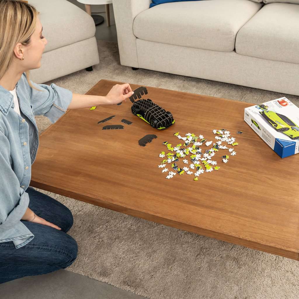 Lamborghini Huracán EVO Green 156 Piece 3D Jigsaw Puzzle Ravensburger