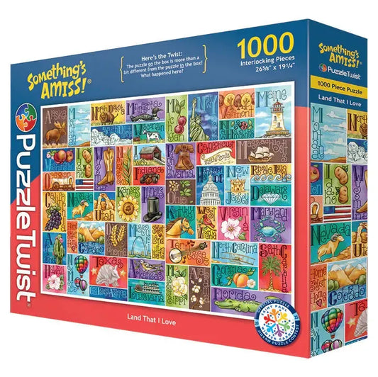 Land That I Love "Something's Amiss!" 1000 Piece Jigsaw Puzzle PuzzleTwist Puzzle Merchant