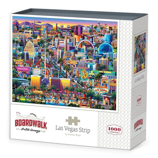 Las Vegas Strip 1000 Piece Jigsaw Puzzle Boardwalk