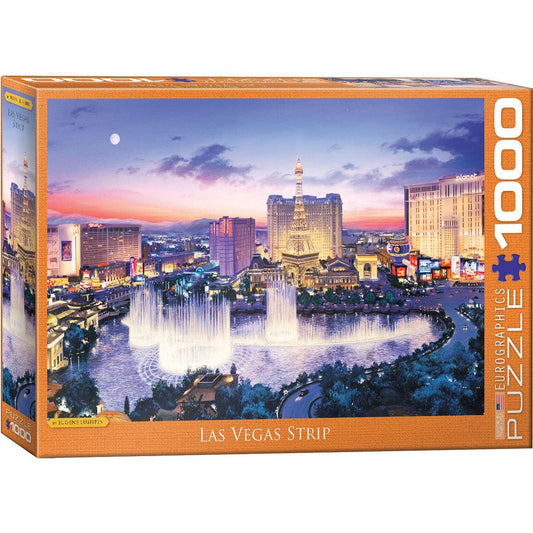 Las Vegas Strip 1000 Piece Jigsaw Puzzle Eurographics Puzzle Merchant