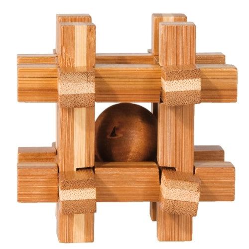 Lattice Box 3D Bamboo Puzzle Fridolin Puzzle Merchant