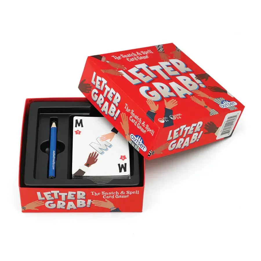 Letter Grab! - The Snatch & Spell Card Game - Outset