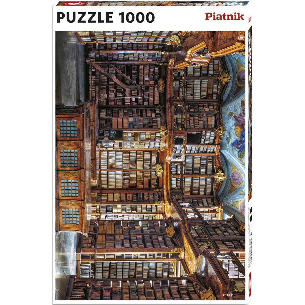 Library Monastery St. Florian 1000 Piece Jigsaw Puzzle Piatnik Puzzle Merchant