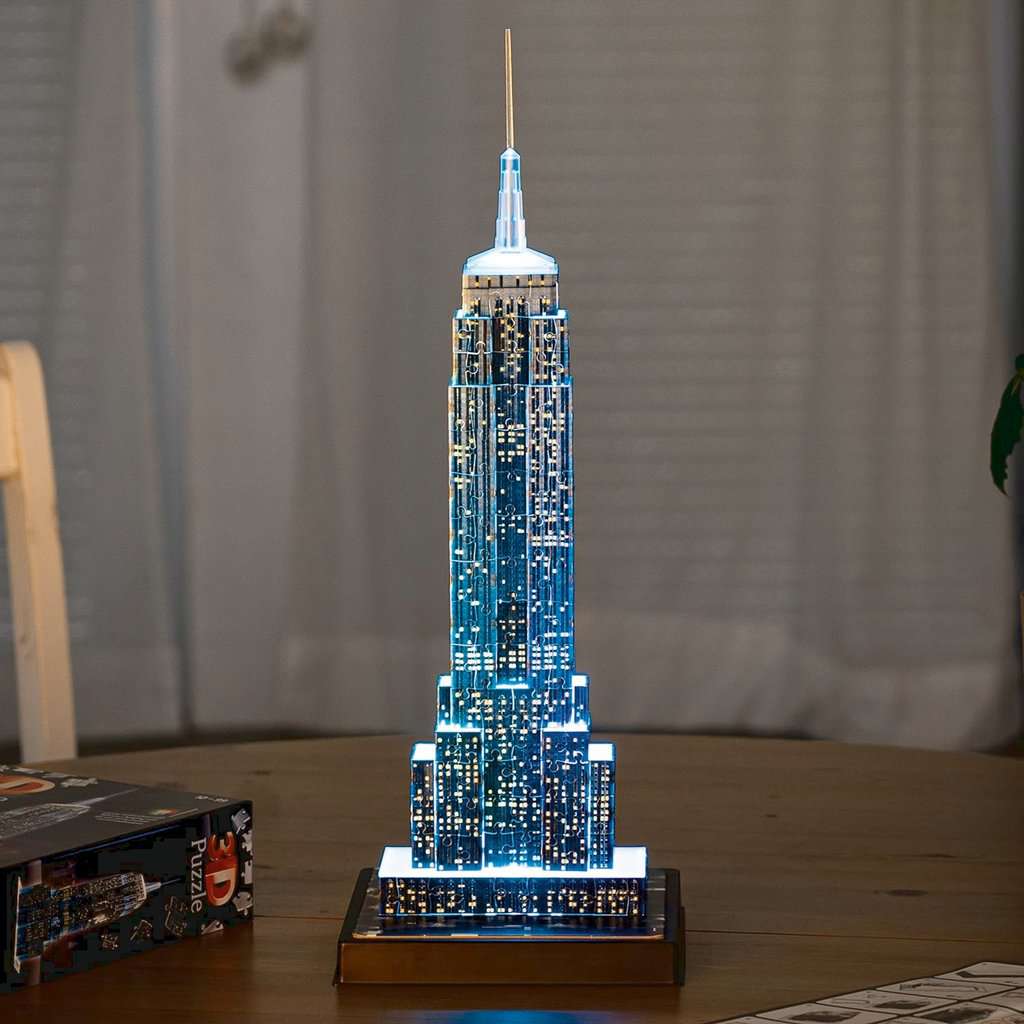 Light-Up Empire State Building 228 Piece 3D Jigsaw Puzzle Ravensburger