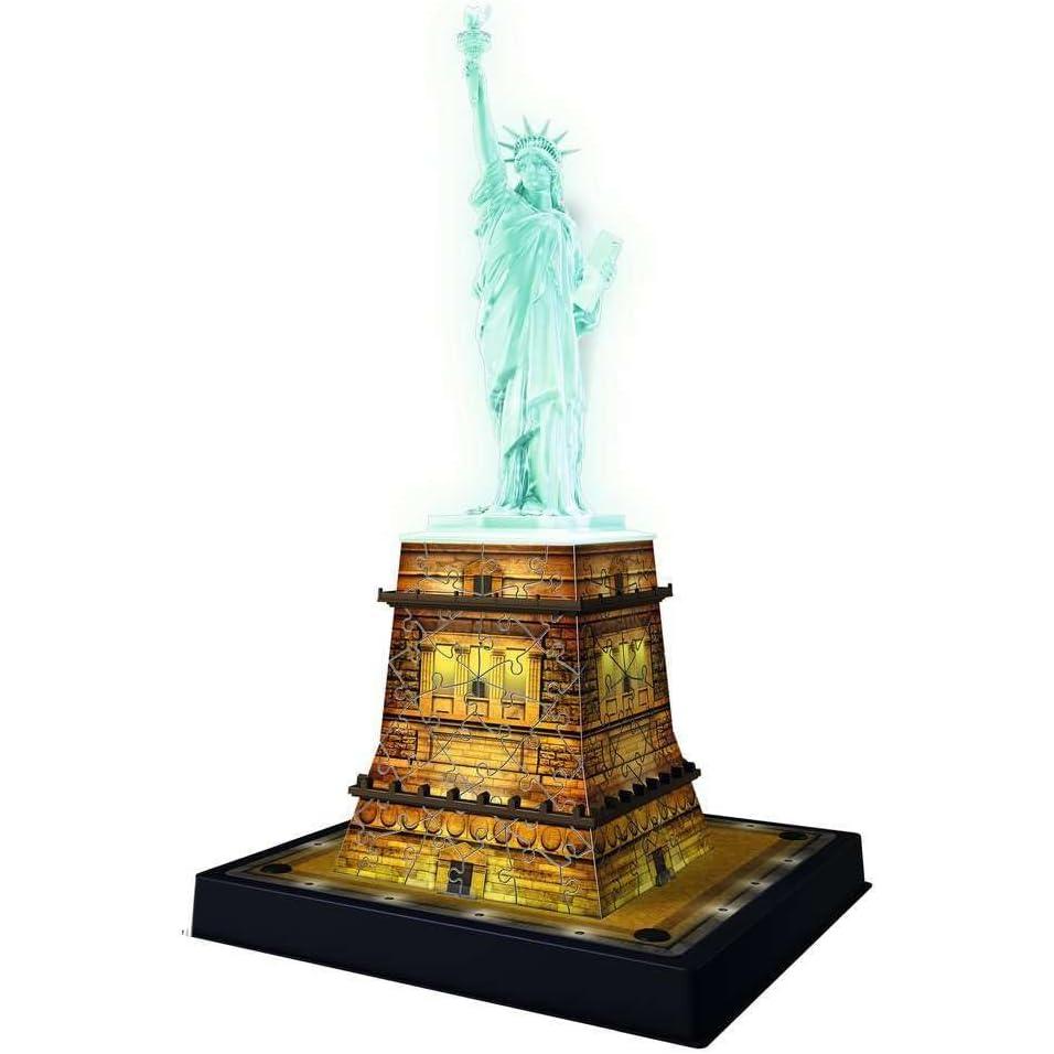 Light-Up Statue of Liberty 120 Piece 3D Jigsaw Puzzle Ravensburger