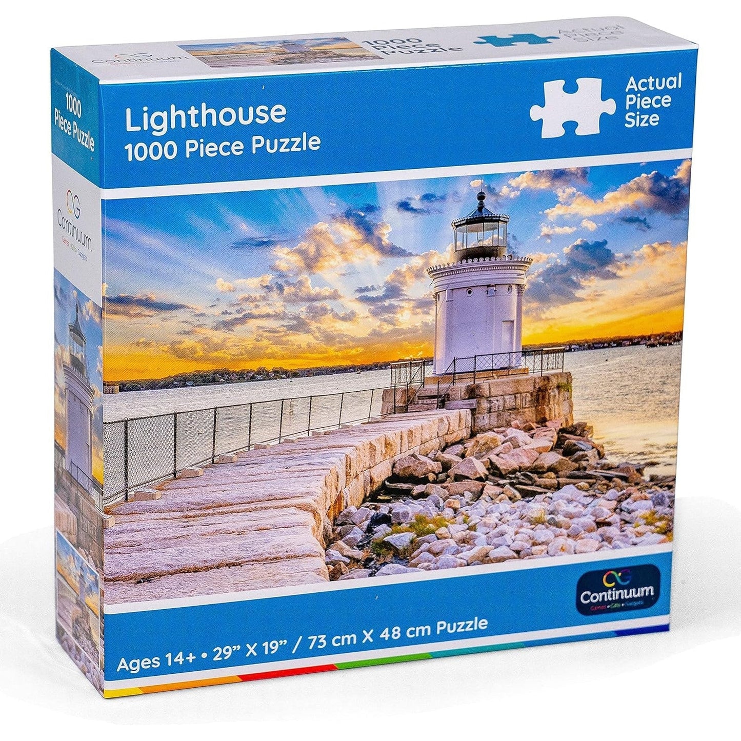 Lighthouse 1000 Piece Jigsaw Puzzle Continuum