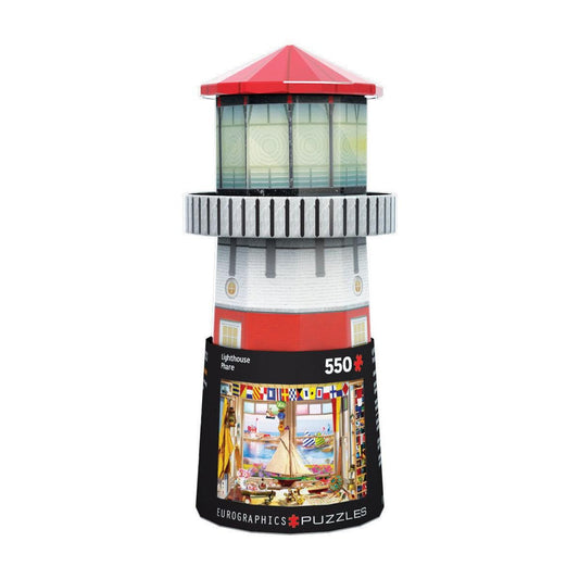 Lighthouse 550 Piece Jigsaw Puzzle in Tin Eurographics Puzzle Merchant