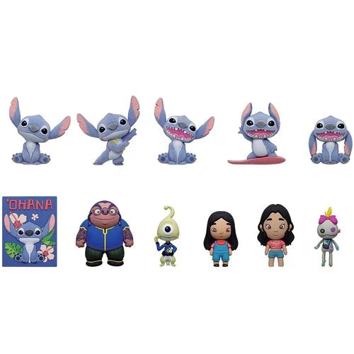 Lilo & Stitch 3D Foam Bag Clip Moliner Games