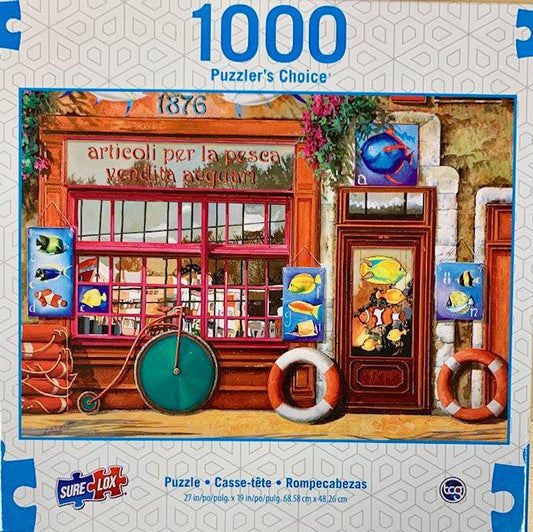 Lizione de Acquario Puzzler's Choice 1000 Piece Jigsaw Puzzle Sure Lox