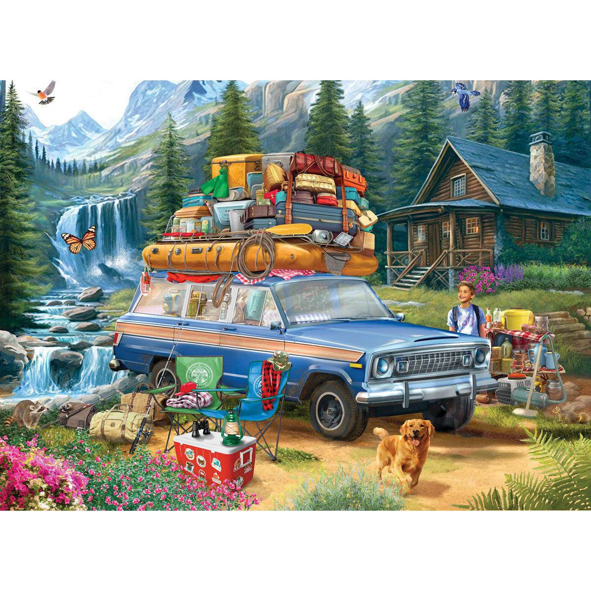 Loading the Jeep Wagoneer 1000 Piece Jigsaw Puzzle Eurographics