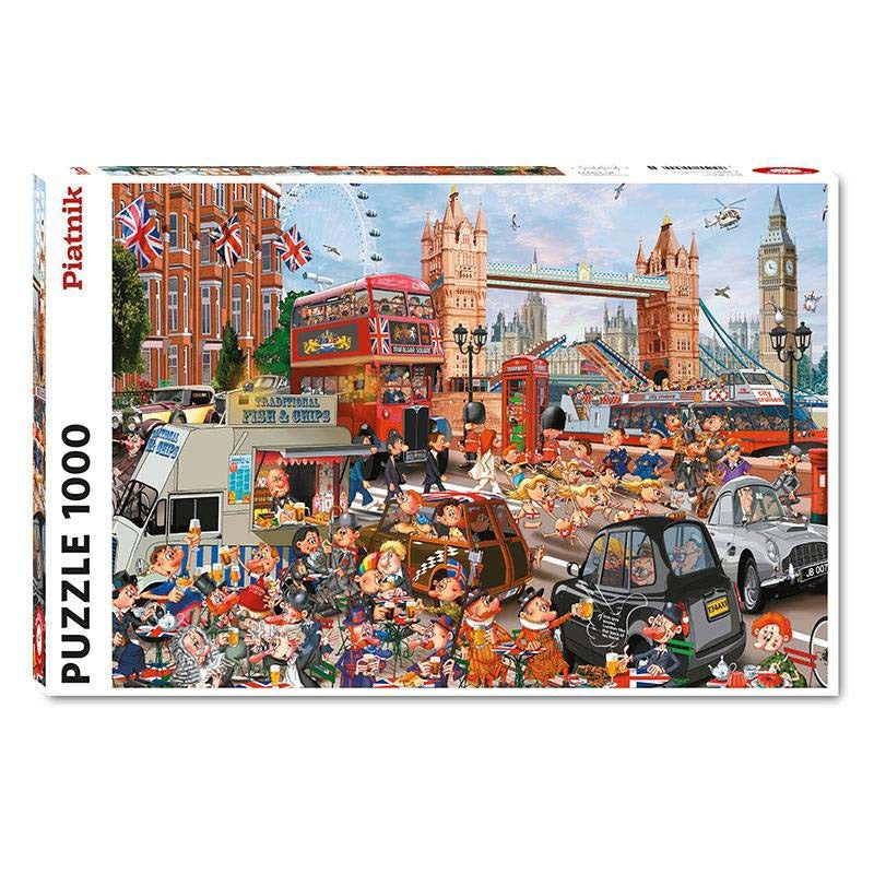 London 1000 Piece Jigsaw Puzzle Piatnik Puzzle Merchant