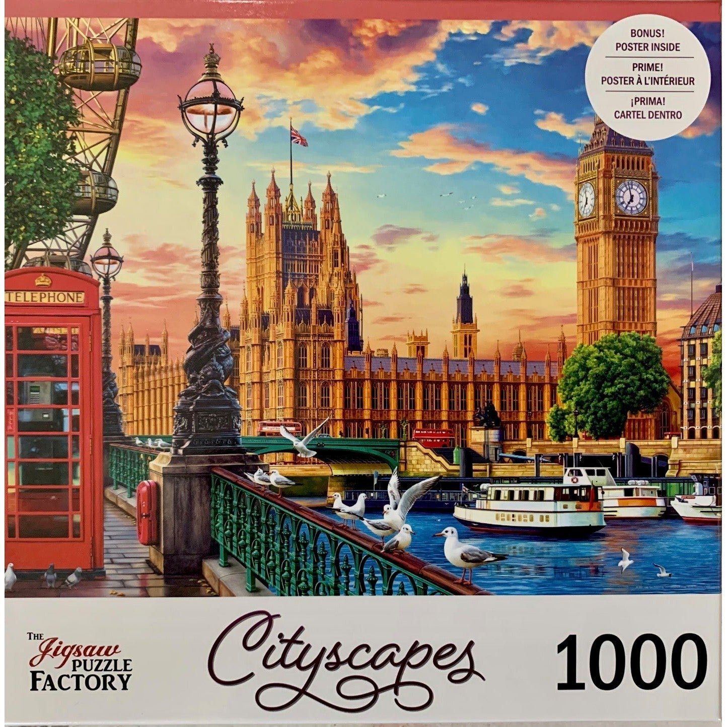 London England 1000 Piece Jigsaw Puzzle Leap Year