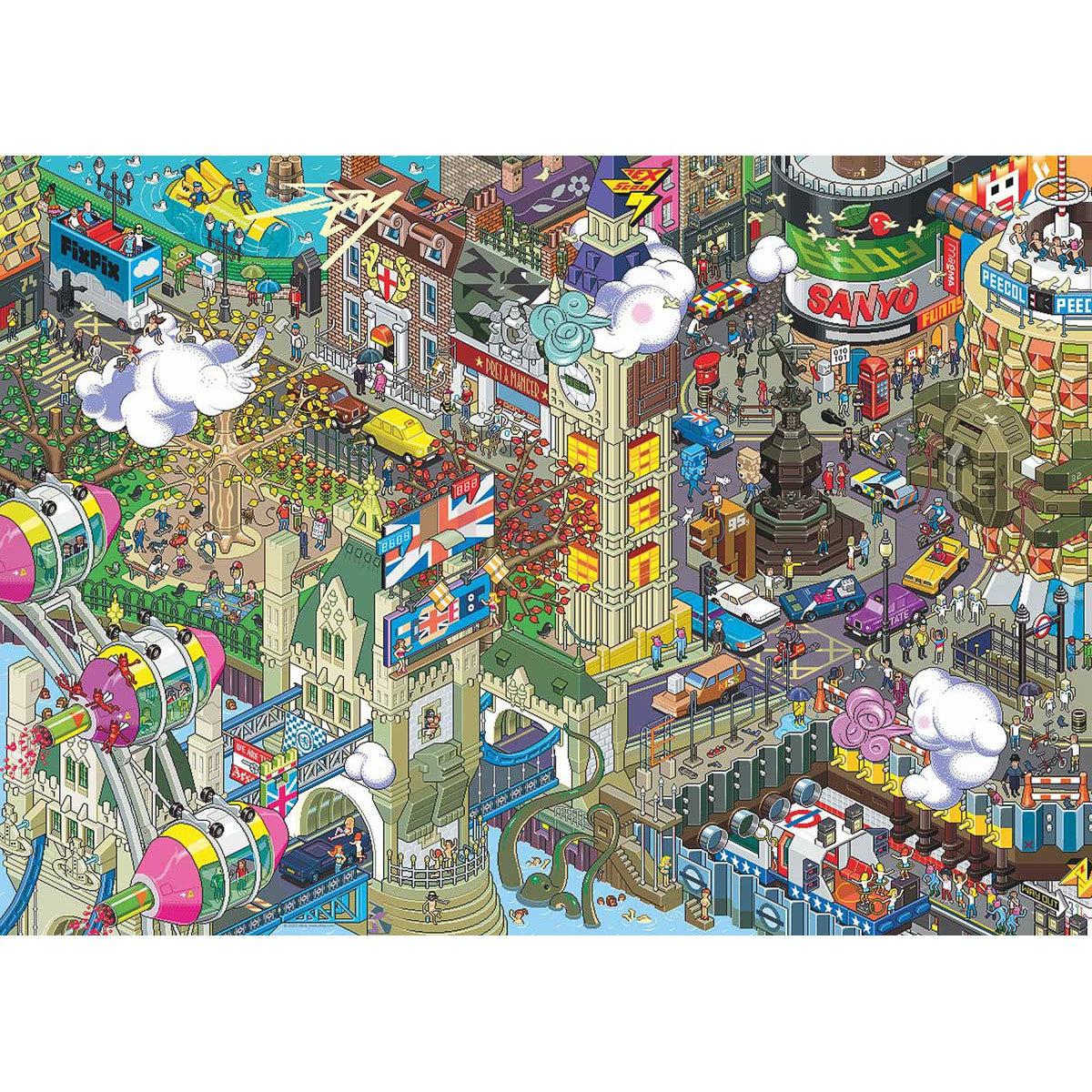 London Quest Pixorama 1000 Piece Jigsaw Puzzle Heye