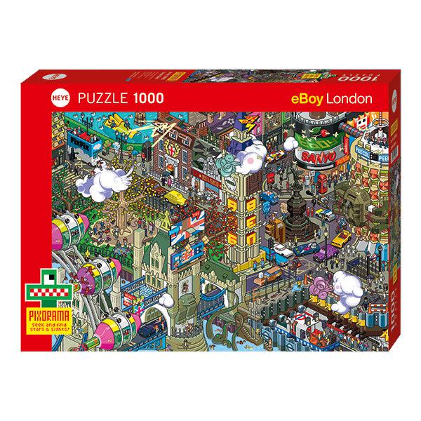 London Quest Pixorama 1000 Piece Jigsaw Puzzle Heye Puzzle Merchant
