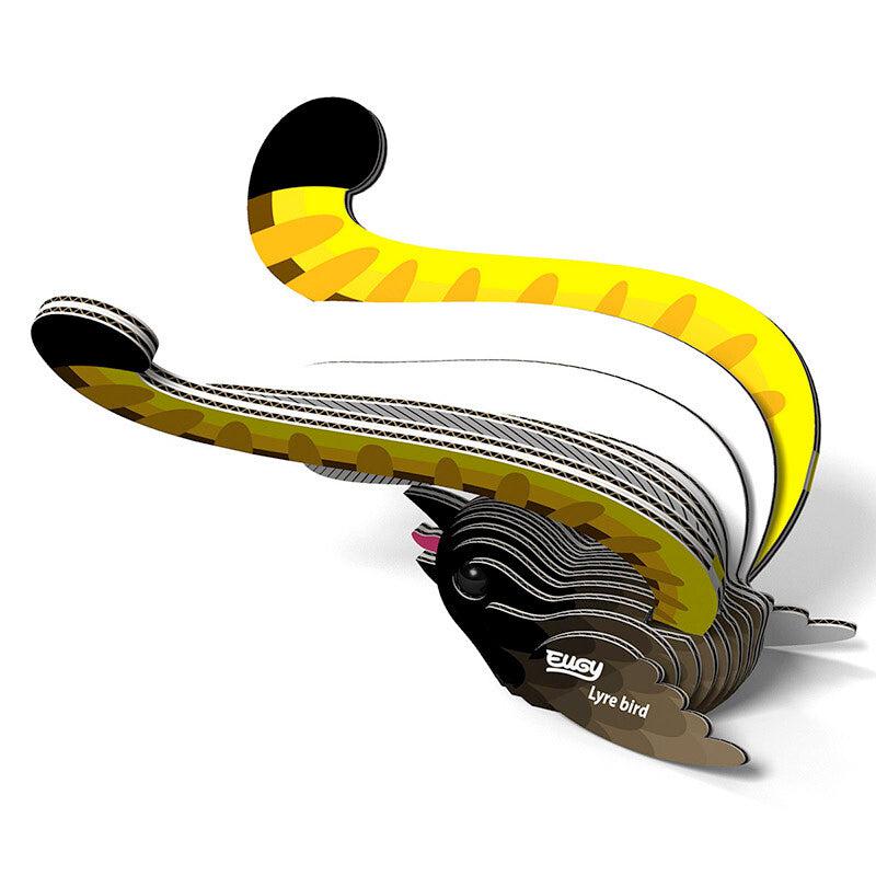 Lyre Bird 3D Cardboard Model Kit Eugy