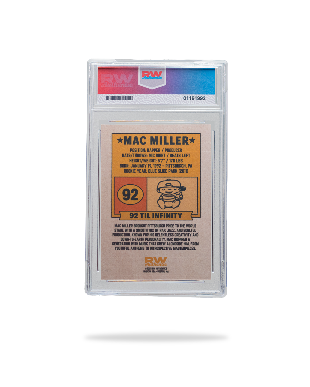 Mac Miller- Comic Book Series RW Authentics