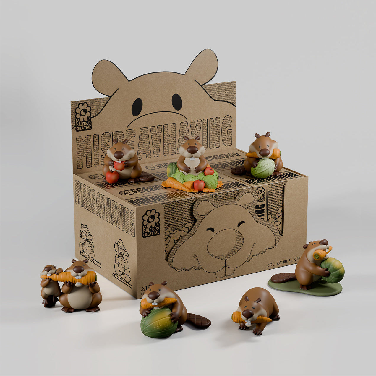 Kaleidos Creative: MISBEAVHAVING Blind Box Ralphie's Funhouse