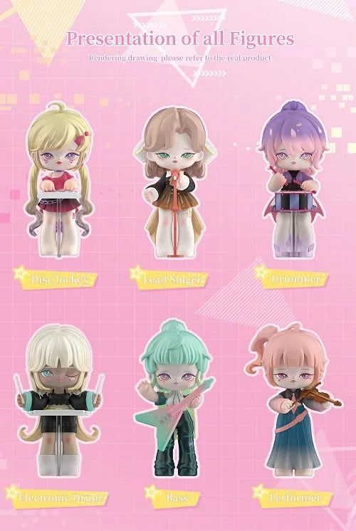 MISYA Idol’s Band Series Blind Box (1 Blind Box) Super Anime Store