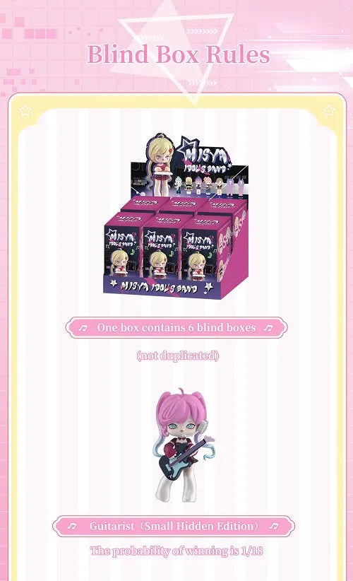 MISYA Idol’s Band Series Blind Box (1 Blind Box) Super Anime Store