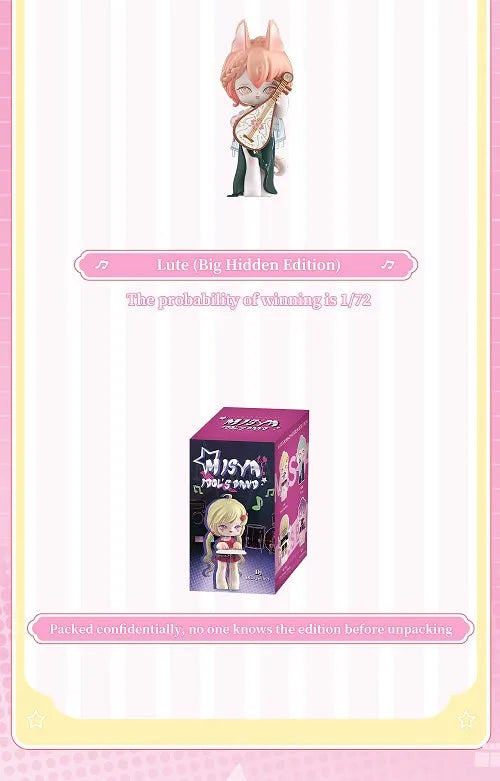 MISYA Idol’s Band Series Blind Box (1 Blind Box) Super Anime Store