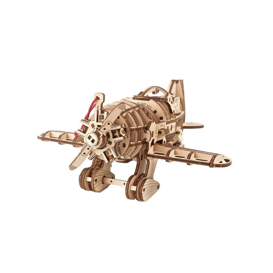 Mad Hornet Airplane 3D Wood Model Kit UGEARS