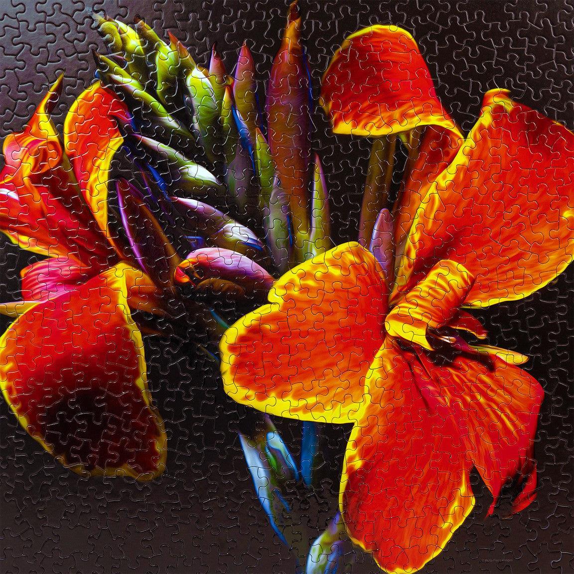 Madera Canna Lily 500 Piece Jigsaw Puzzle Springbok