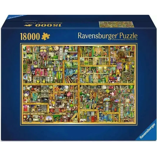 Magical Bookcase 18000 Piece Jigsaw Puzzle Ravensburger