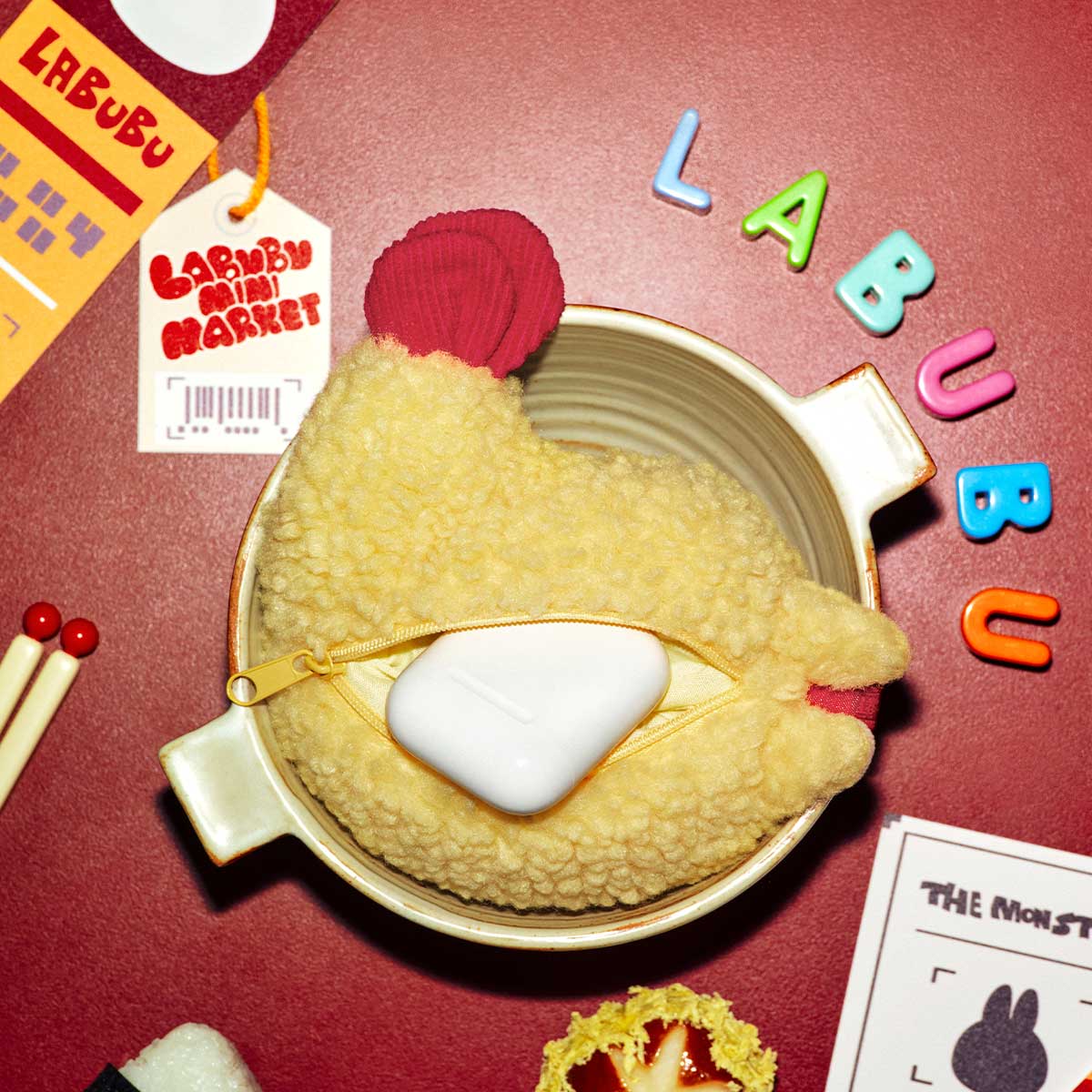 THE MONSTERS - Wacky Mart Series - Earphone Case Labubu Loot